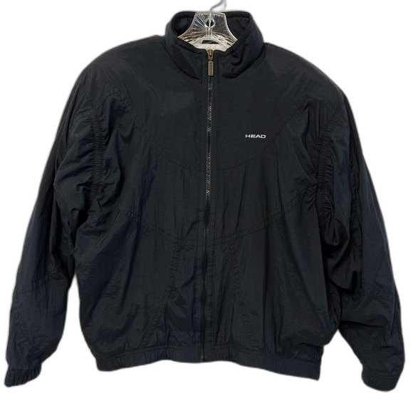 Head Vintage Windbreaker Black Size L - Picture 5 of 10